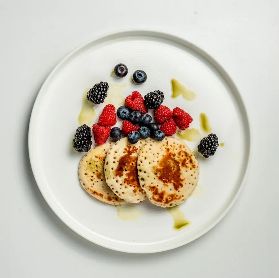 Matcha Protein Pancakes