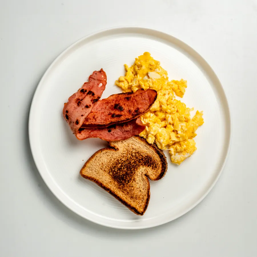 Scramble Eggs & Turkey